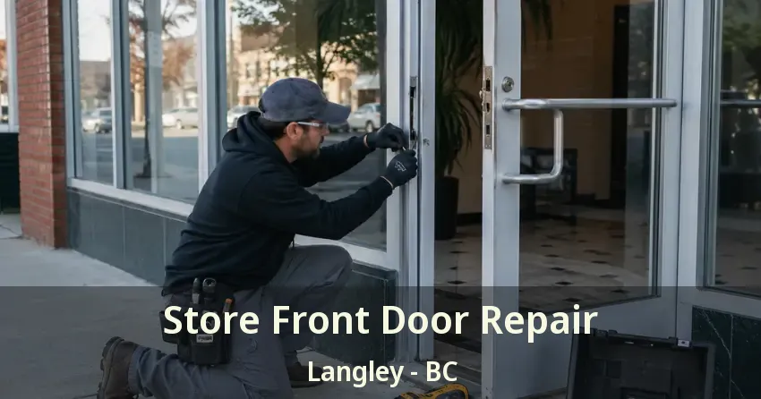 Store Front Door Repair Langley - BC